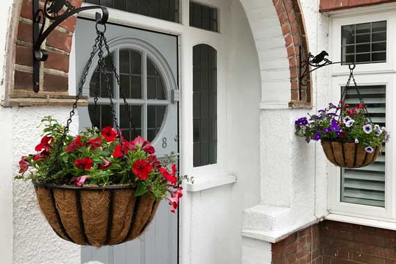 Planting Hanging Baskets